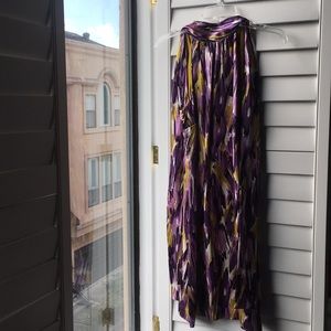 Silk never worn print Alfani dress